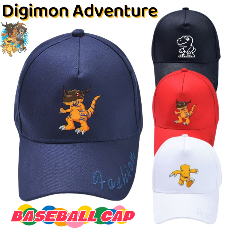 Outdoor Adventure Movies - Nowa czapka bejsbolówka Digimon Adventure Agumon