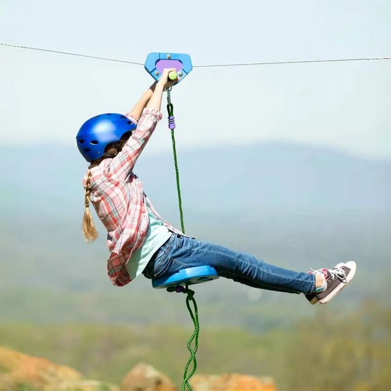 Outdoor Adventure Zipline - Zestaw do zjeżdżania na linie (zipline)