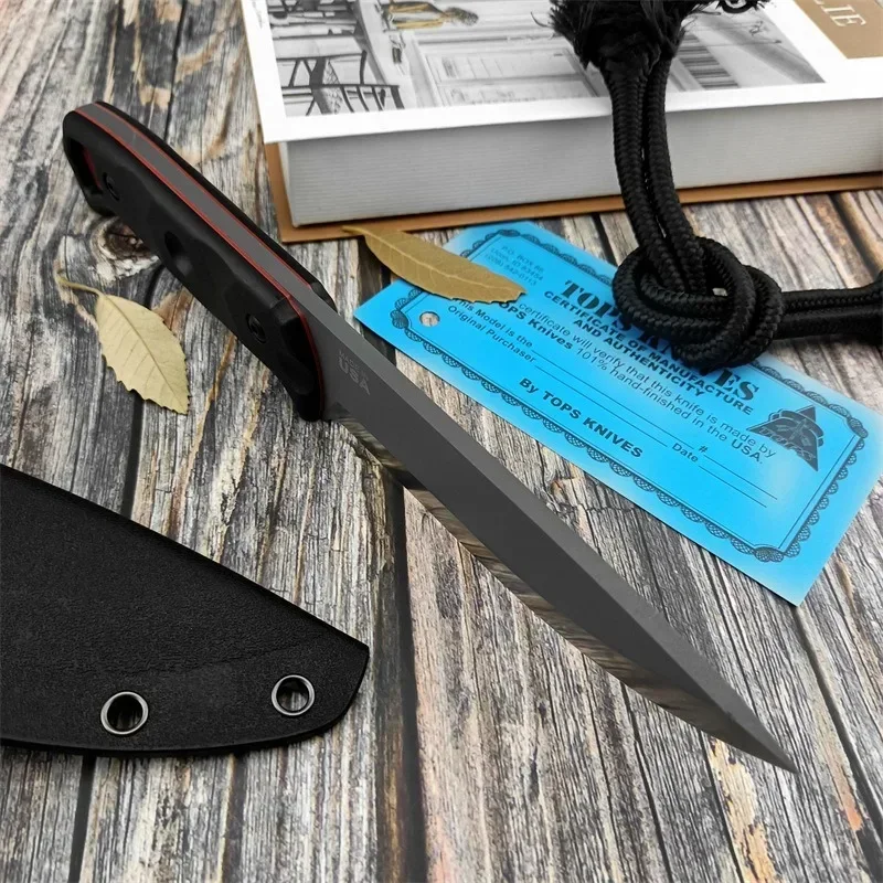 Przenośny nóż survivalowy ze s – Survival Knife Full Tang recenzja i cena