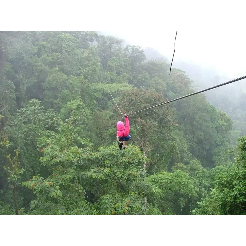 Dostosowywana, wytrzymała lina – Outdoor Adventure Zipline recenzja i cena
