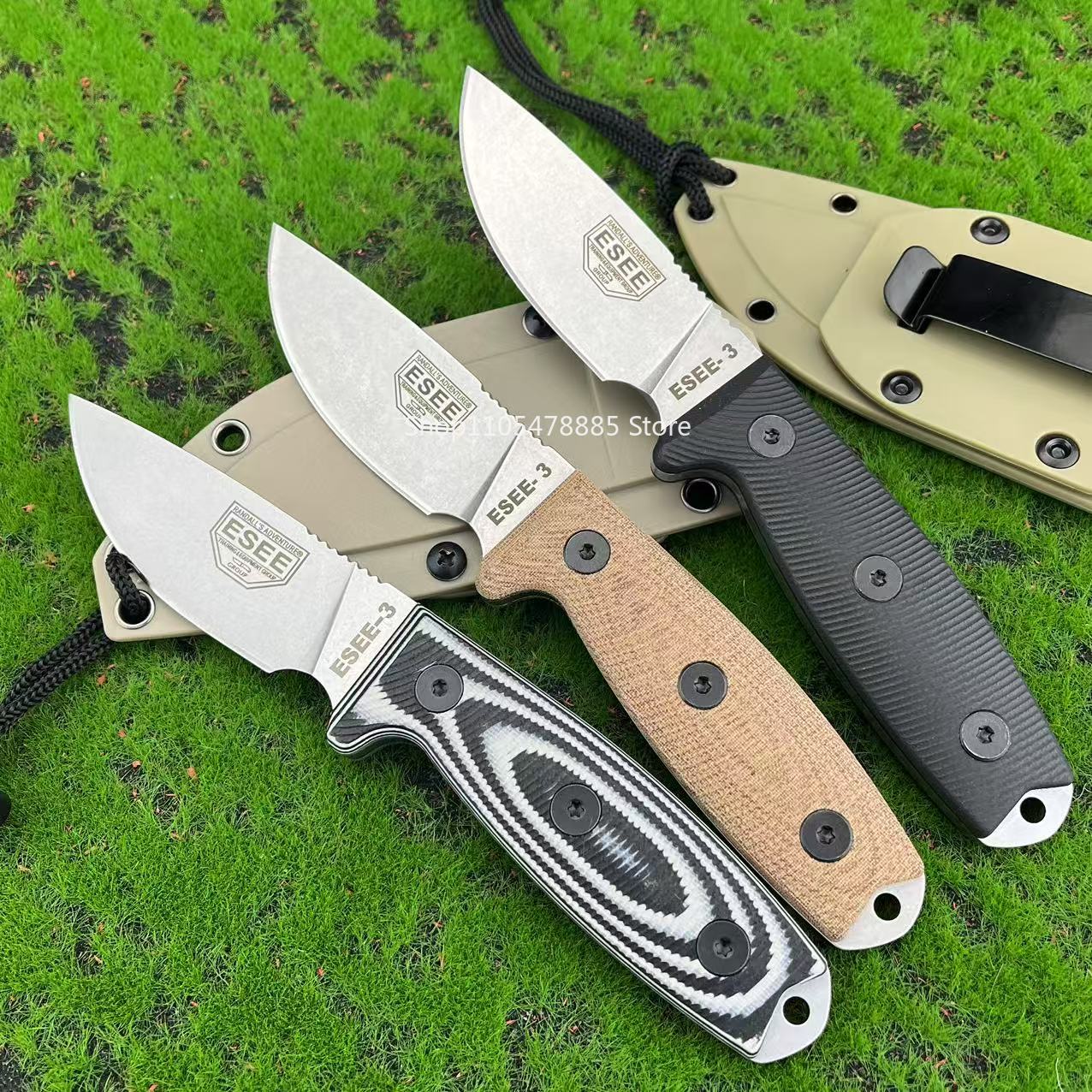 Praktyczny nóż do cięcia ESEE- – Survival Knife Full Tang recenzja i cena