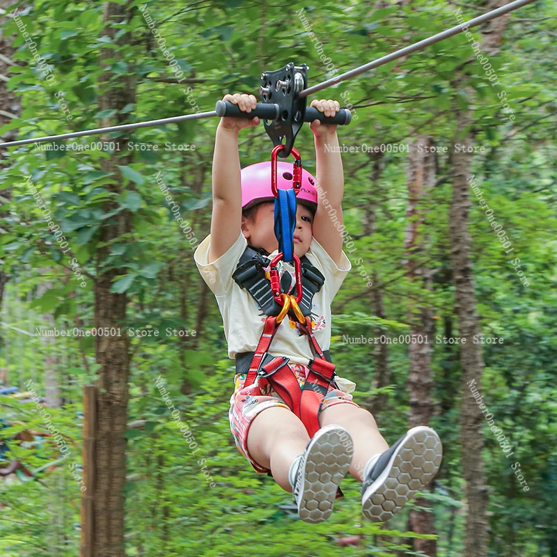 Zestaw do zjeżdżania na linie  – Outdoor Adventure Zipline recenzja i cena