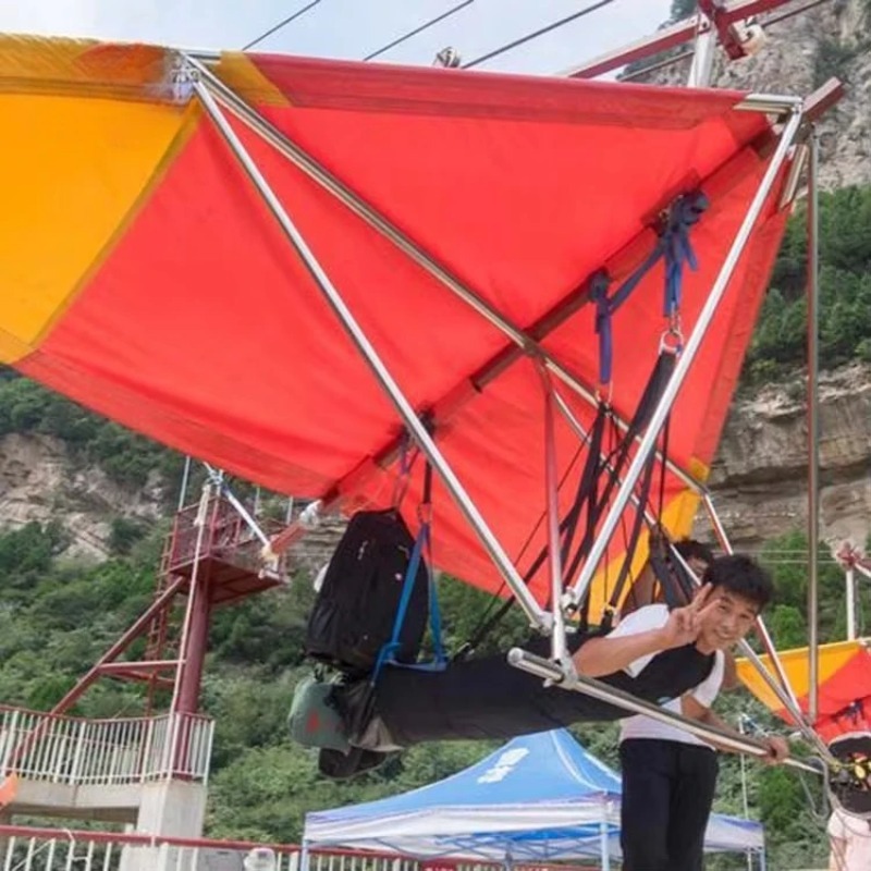 Zewnętrzne liny zjazdowe, huśt – Outdoor Adventure Zipline recenzja i cena