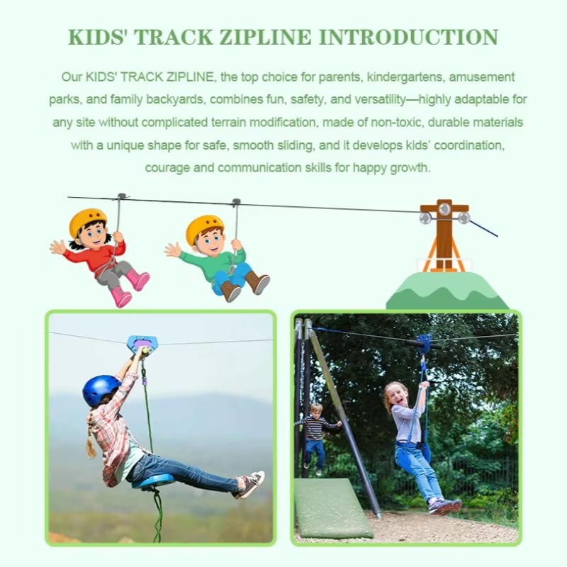 Zestaw do zjeżdżania na linie  – Outdoor Adventure Zipline recenzja i cena