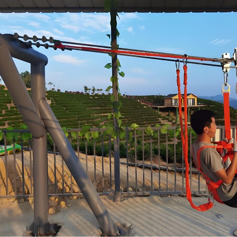 Wyposażenie do zipline'ów na d – Outdoor Adventure Zipline recenzja i cena
